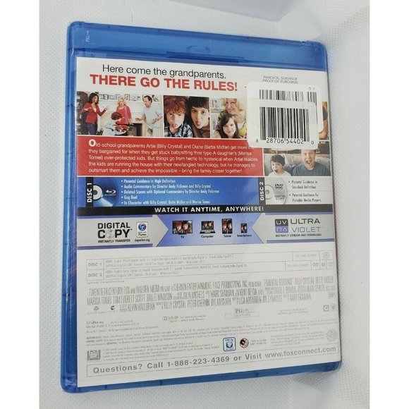 Parental Guidance Blu-ray/DVD, 2013, 2-Disc Set Comedy Directed By Andy Fickman - Picture 3 of 5
